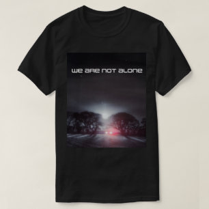 T-shirt Nous ne sommes pas les seuls artistes OVNI