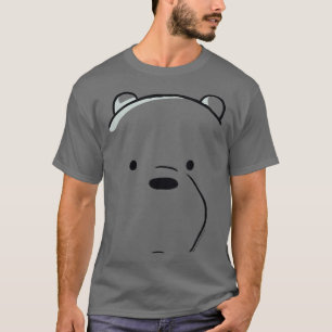T-shirt Nous Ours Nus Ours Ile Ours Gros Visage