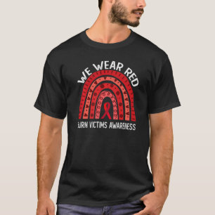 T-shirt Nous Portons Du Rouge Pour Sensibiliser Les Victim