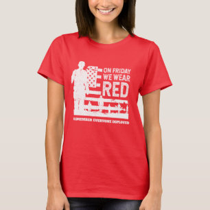 T-shirt Nous Portons Le Soldat Rouge Vendredi