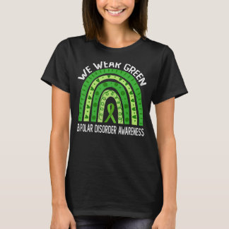 T-shirt Nous Portons Le Vert Pour La Sensibilisation Aux T