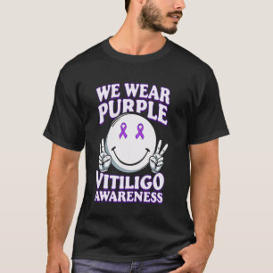 T-shirt Nous Portons Le Violet Pour La Sensibilisation Vit