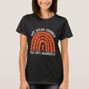 T-shirt Nous Portons Orange Rainbow Pour La Sensibilisatio