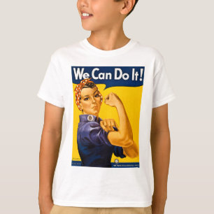 T-shirt Nous pouvons le faire ! Rosie le cru 2ÈME GUERRE
