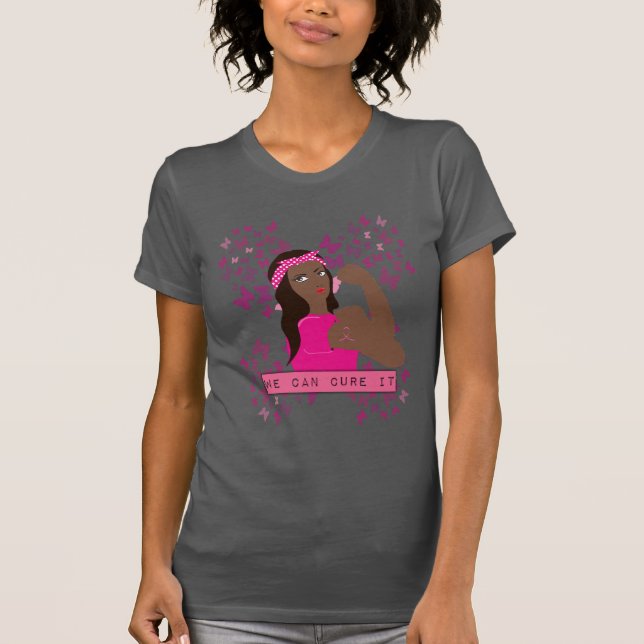 T-shirt Nous pouvons le traiter chemise (afro-américaine) (Devant)