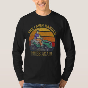 T-shirt Nous roulons à l'aube Tondeuse à gazon de papa fai