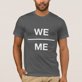 T-SHIRT NOUS SOMMES AU-DESSUS DE MOI