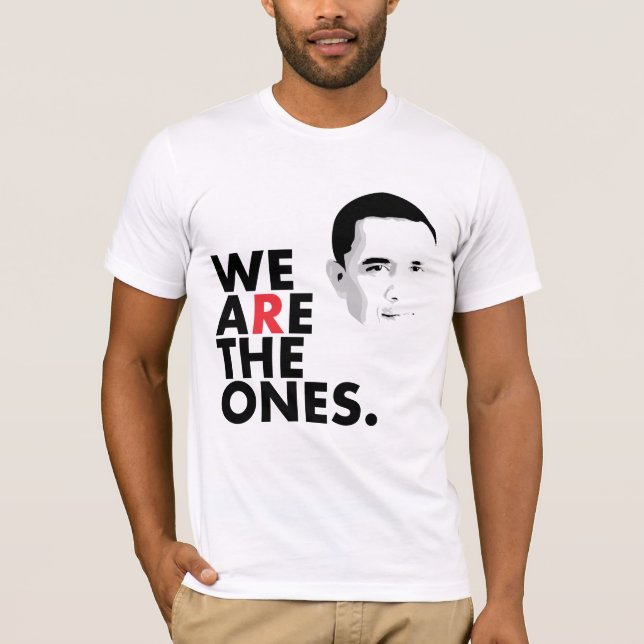 T-shirt NOUS SOMMES CEUX - Barack Obama (Devant)