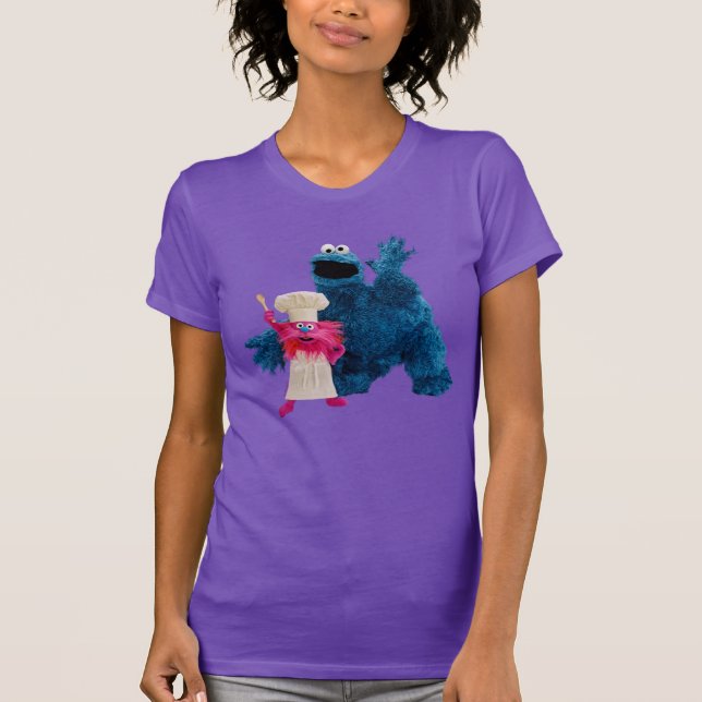 T-shirt Nous sommes des gourmands | Pose classique (Devant)