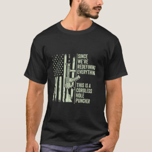 T-shirt Nous sommes en train de redéfinir tout ce qui est