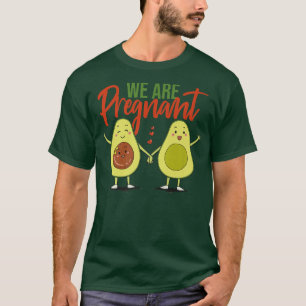 T-shirt Nous Sommes Enceinte Genre Revele Baby shower Part