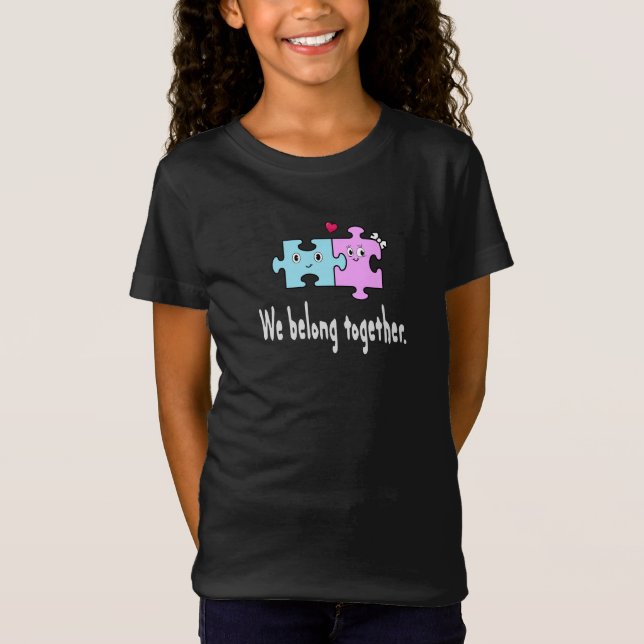 T-Shirt Nous sommes faits l'un pour l'autre (Devant)