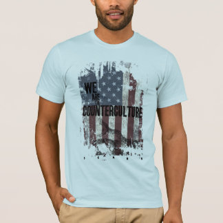 T-shirt "Nous sommes la contre-culture" sur la pièce en t