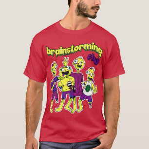 T-shirt Nous Sommes Le Brainstorming Club La Peur Nerveux 