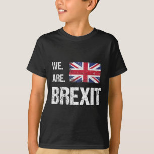 T-shirt Nous Sommes Le Brexit, Le Drapeau D'Union Jack, La
