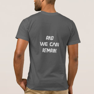 T-shirt Nous Sommes Nés Belle Belle Belle Blanche Nouvelle