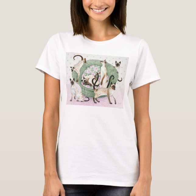 T-shirt Nous sommes siamois si vous svp (Devant)