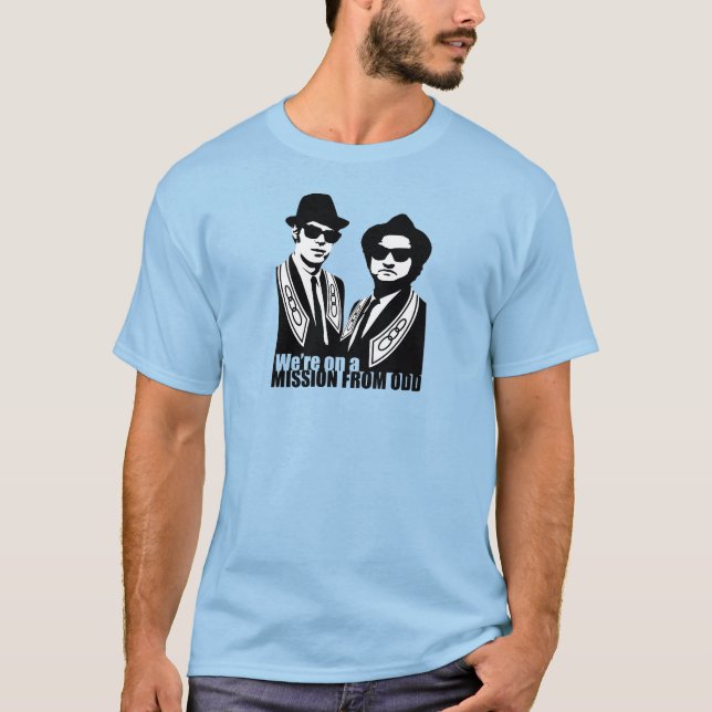 T-shirt NOUS sommes SUR UNE MISSION D'IMPAIR (Devant)