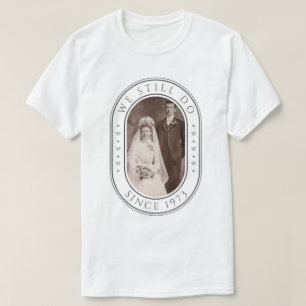T-shirt Nous sommes toujours là pour notre 50e anniversair