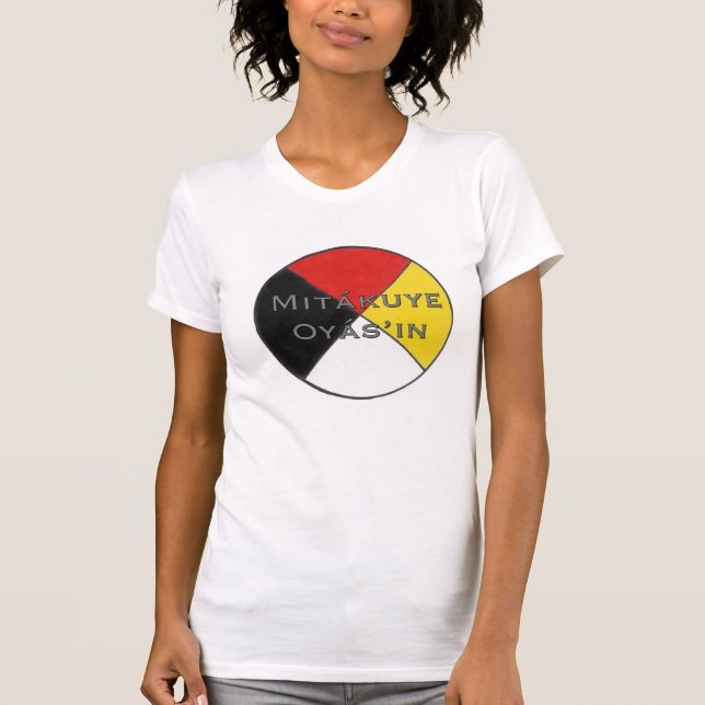 T-shirt Nous sommes tous des femmes de Mitakuye Oyasin (Devant)