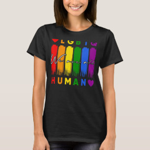 T-shirt Nous Sommes Tous Humains Lgbt Gay Rights Pride All