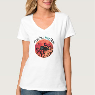 T-shirt Nous sommes tous morts ici - Cheshire Cat