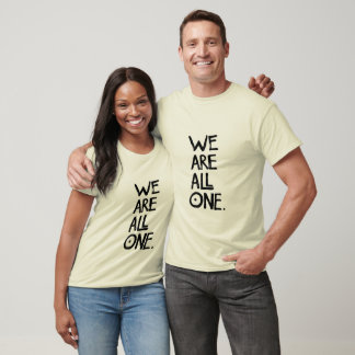 T-shirt NOUS SOMMES TOUS UN- Homme Tee bio