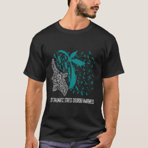 T-shirt Nous Sommes Turquoises Pour Les Troubles De Stress