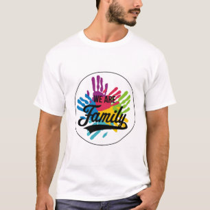 T-shirt Nous sommes une famille