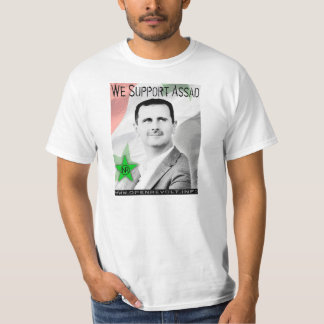 T-shirt Nous soutenons Bashar Assad !