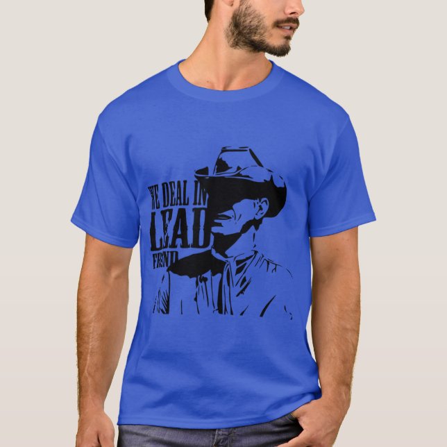 T-shirt Nous Traitons Avec L'Ami Principal Western Surdime (Devant)