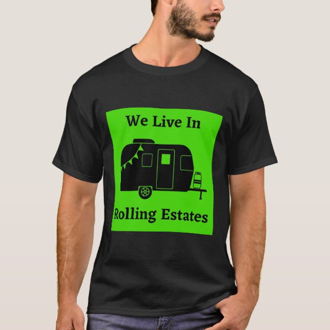T-shirt Nous Vivons Dans Les Réseaux Rouillants - Petites  (Devant)
