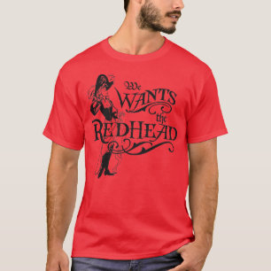 T-shirt Nous Voulons La Chemise Des Pirates Caribéens À Tê