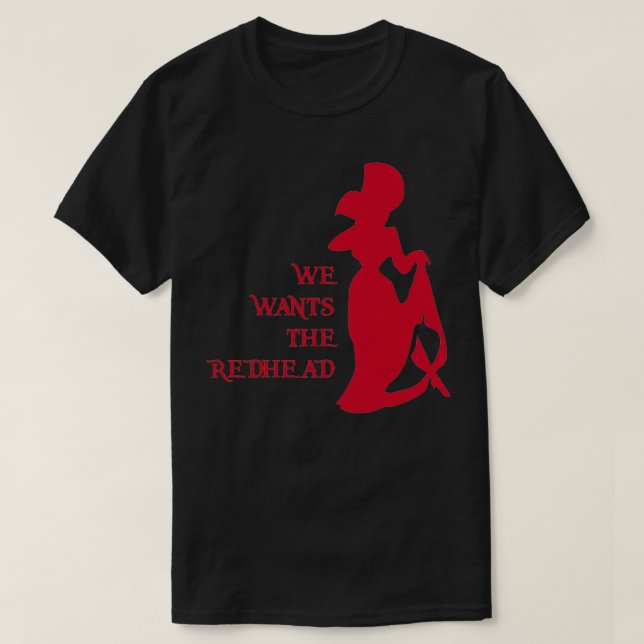T-shirt Nous Voulons La Redhead 1 (Design devant)