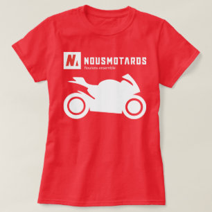 T-Shirt Nousmotards Femme Sportive