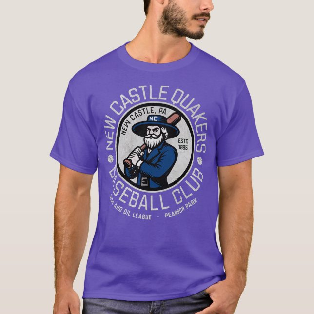 T-shirt Nouveau Castle Quakers Baseball - 1895-Photoroom (Devant)
