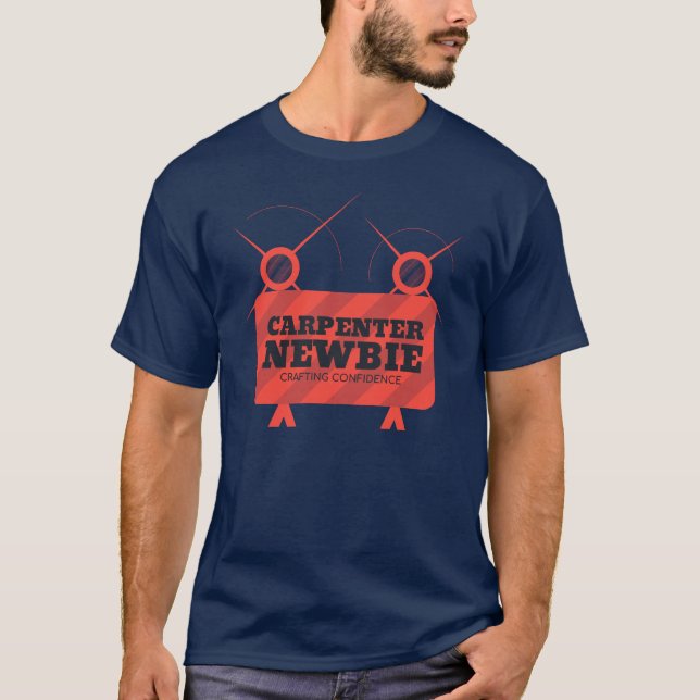 T-shirt Nouveau charpentier | Enseignant Carpenter | Carpe (Devant)
