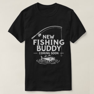 T-shirt Nouveau Copain de Pêche à Venir Bientôt – Jolie Gr