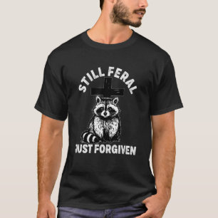 T-shirt Nouveau croyant chrétien né encore sauvage pardonn