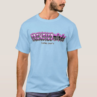 T-shirt Nouveau-et-Amélioré ! Dos magenta et fou de
