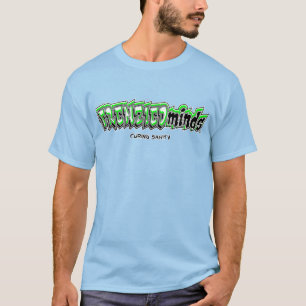 T-shirt Nouveau-et-Amélioré ! Dos vert et fou de