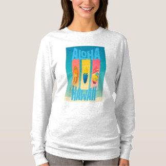 T-shirt Nouveau Femme Adulte Tri-mélange à Manches Longues
