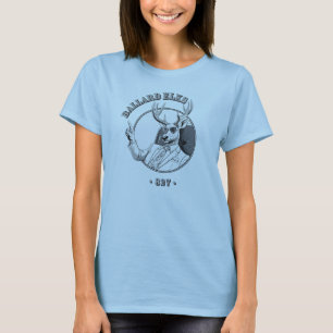 T-shirt NOUVEAU FONDATEUR DE BAR Suave Elk