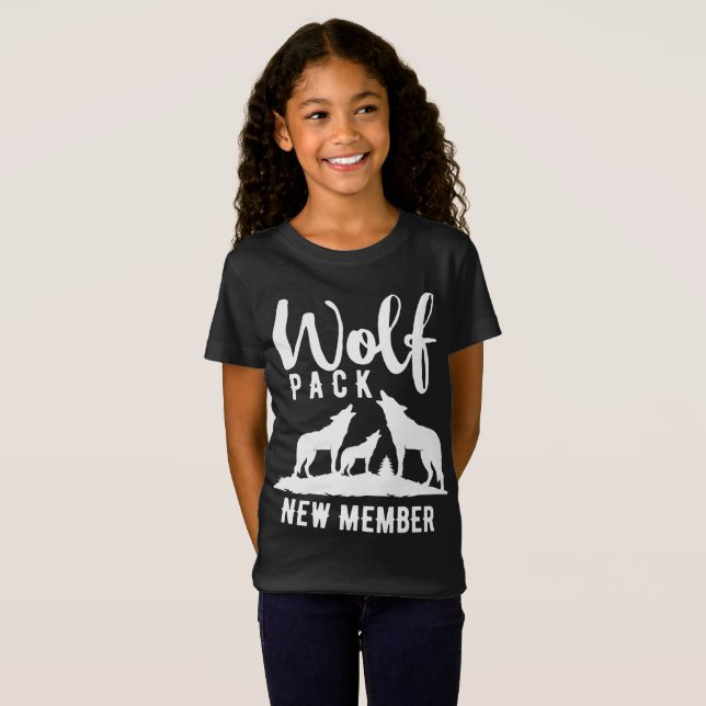 T-Shirt Nouveau graphique de région sauvage de membre de (Devant entier)