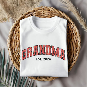 T-shirt Nouveau maillot de Parties scintillant grand-mère,