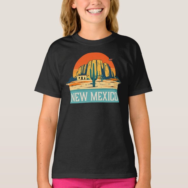 T-shirt Nouveau-Mexique États-Unis d'Amérique (Devant)