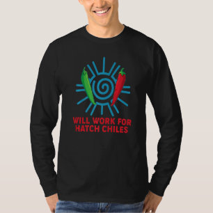 T-shirt Nouveau-Mexique Les Peppers Chili Travailleront Po