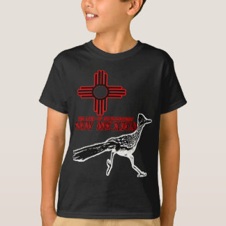 T-shirt Nouveau-Mexique Roadrunner Land of Enchantment Zia
