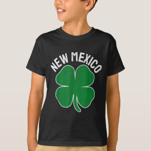 T-shirt Nouveau Mexique Shamrock Saint-Patrick Saint-Paddy