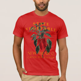 T-shirt Nouveau-Mexique Territoire Légumes Le Chili